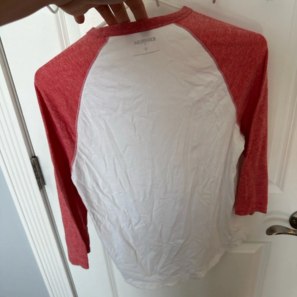 *NEW*Sz S*Mens*Express* baseball shirt